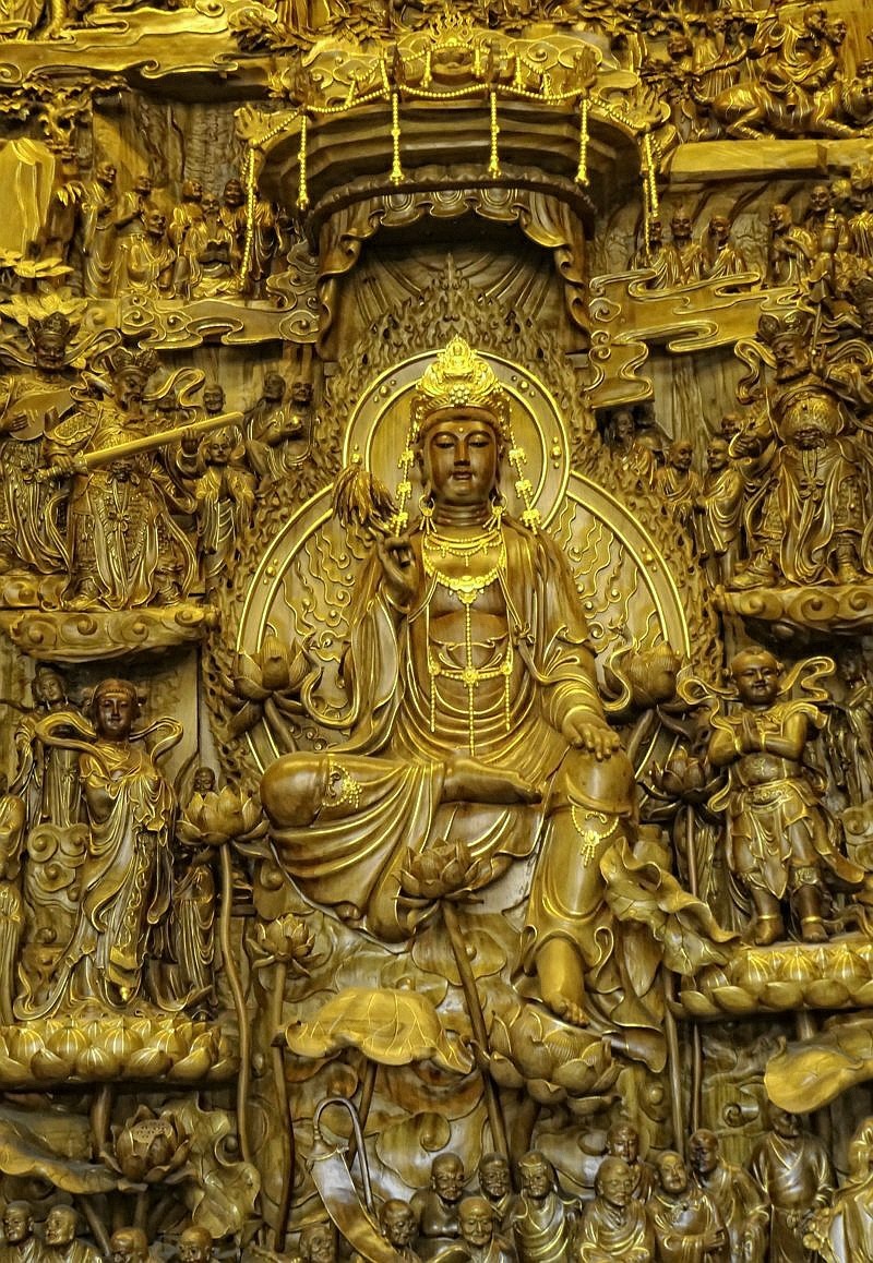 归元寺风光与银杏五