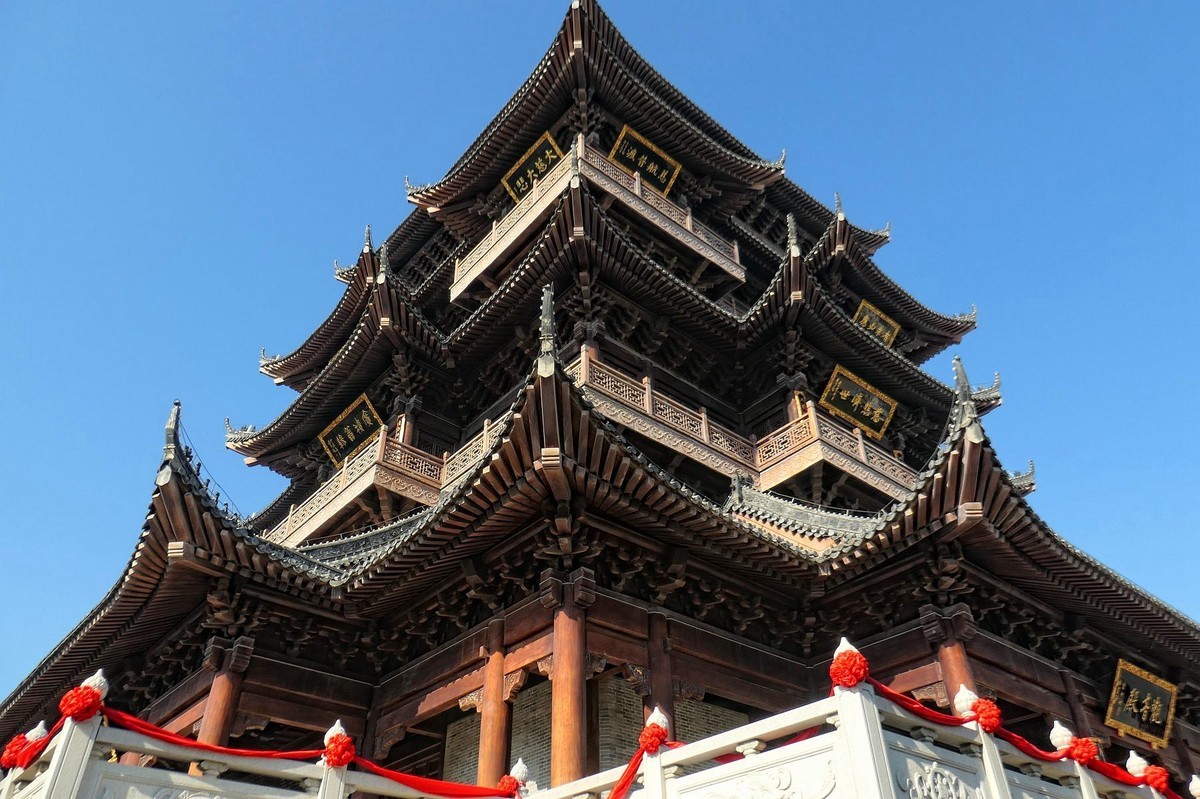 归元寺风光与银杏五