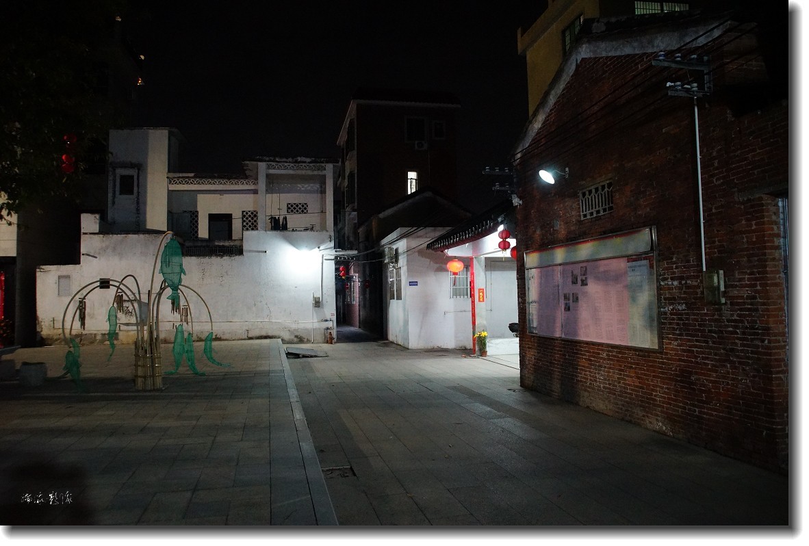 随拍黄连水乡夜景