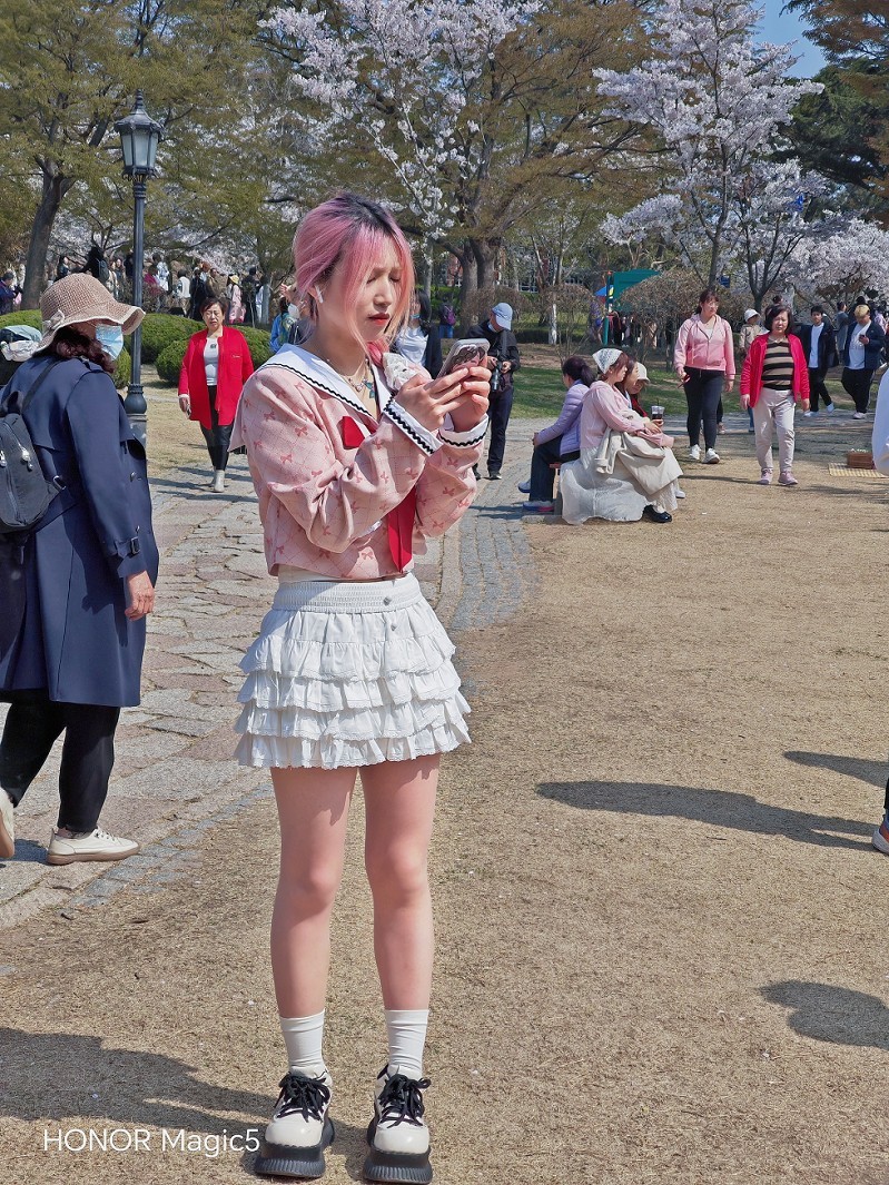 请假出个热闹帖《樱花节中忙活的美女们》唉！今年事多，又要出去趟过几天再回来！