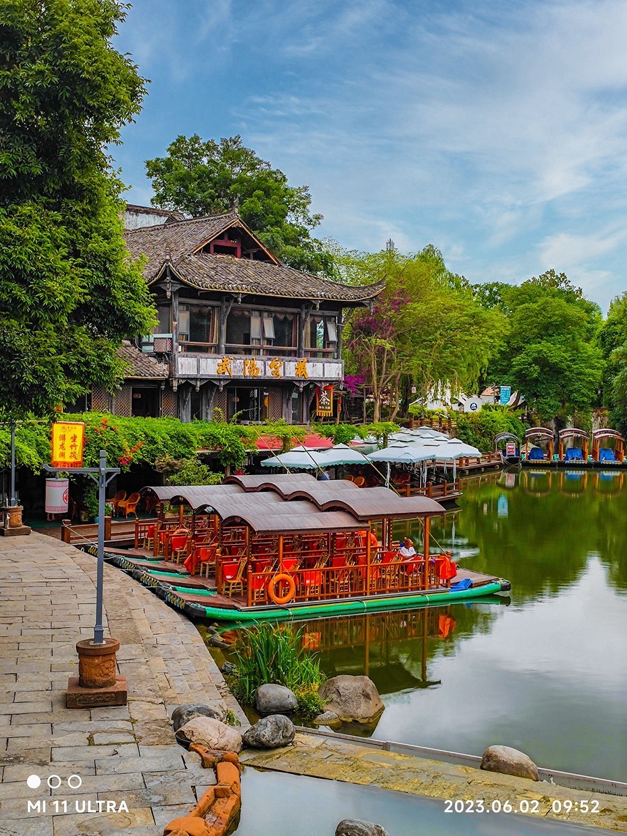 上海～成都～拉萨骑游随拍（46）千年古镇黄龙溪（续）