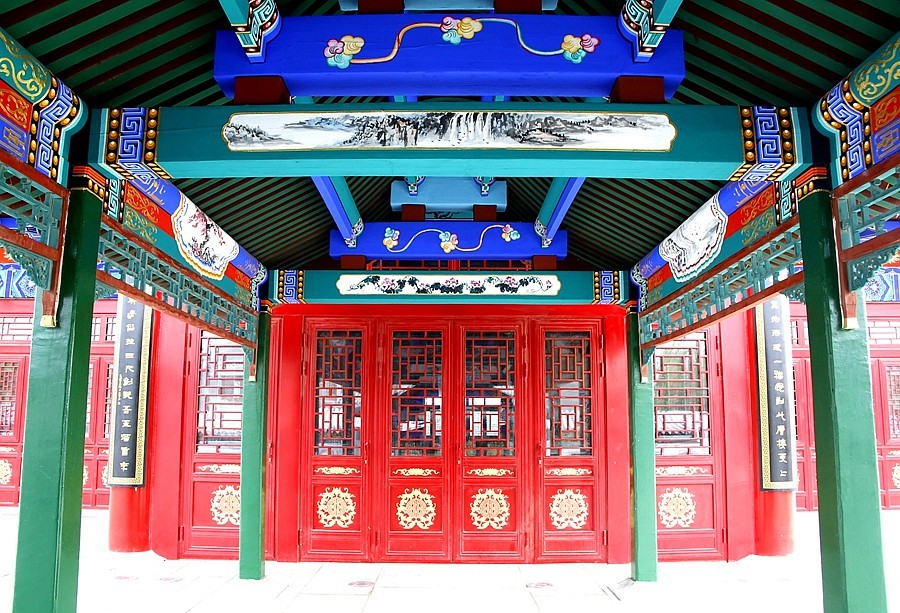 《不老松：纪实摄影》大美沧州系列報道：〔6〕朗吟楼！ (6)长廊美图！