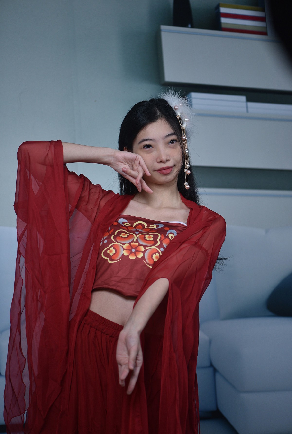 靓丽女模，美丽影像