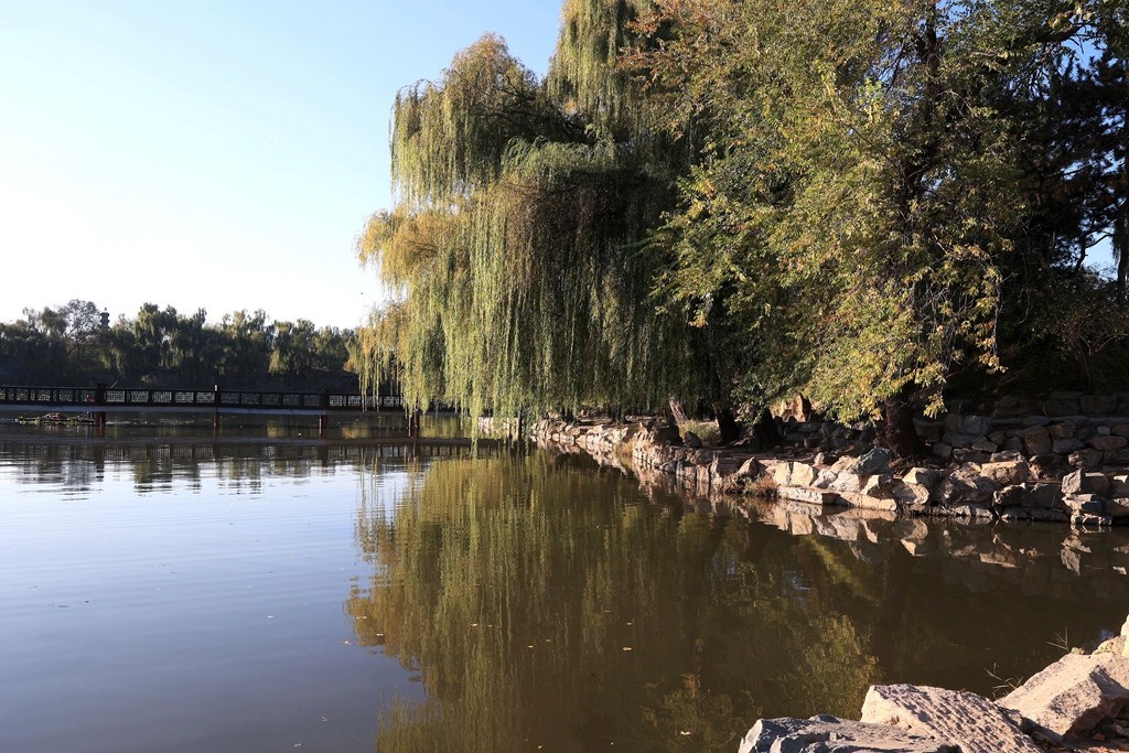 秋色中的圆明园