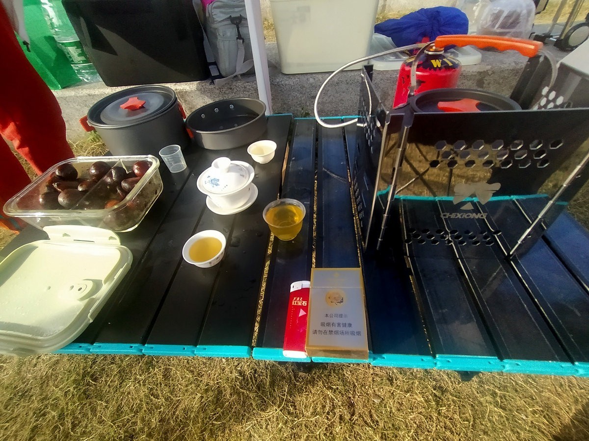 漫步星城 走街串巷（306）水光潋滟晴方好  湖边饮茶赏晚霞