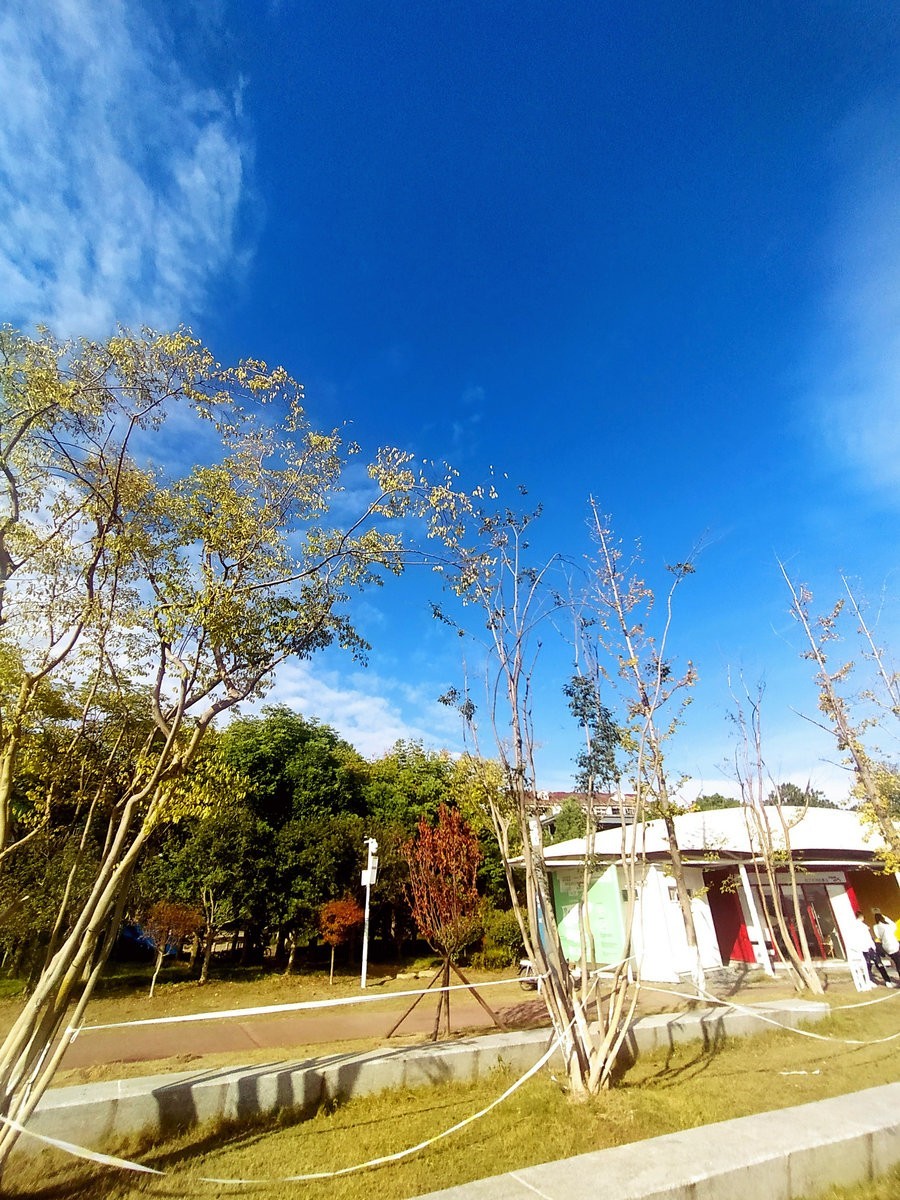 漫步星城 走街串巷（306）水光潋滟晴方好  湖边饮茶赏晚霞