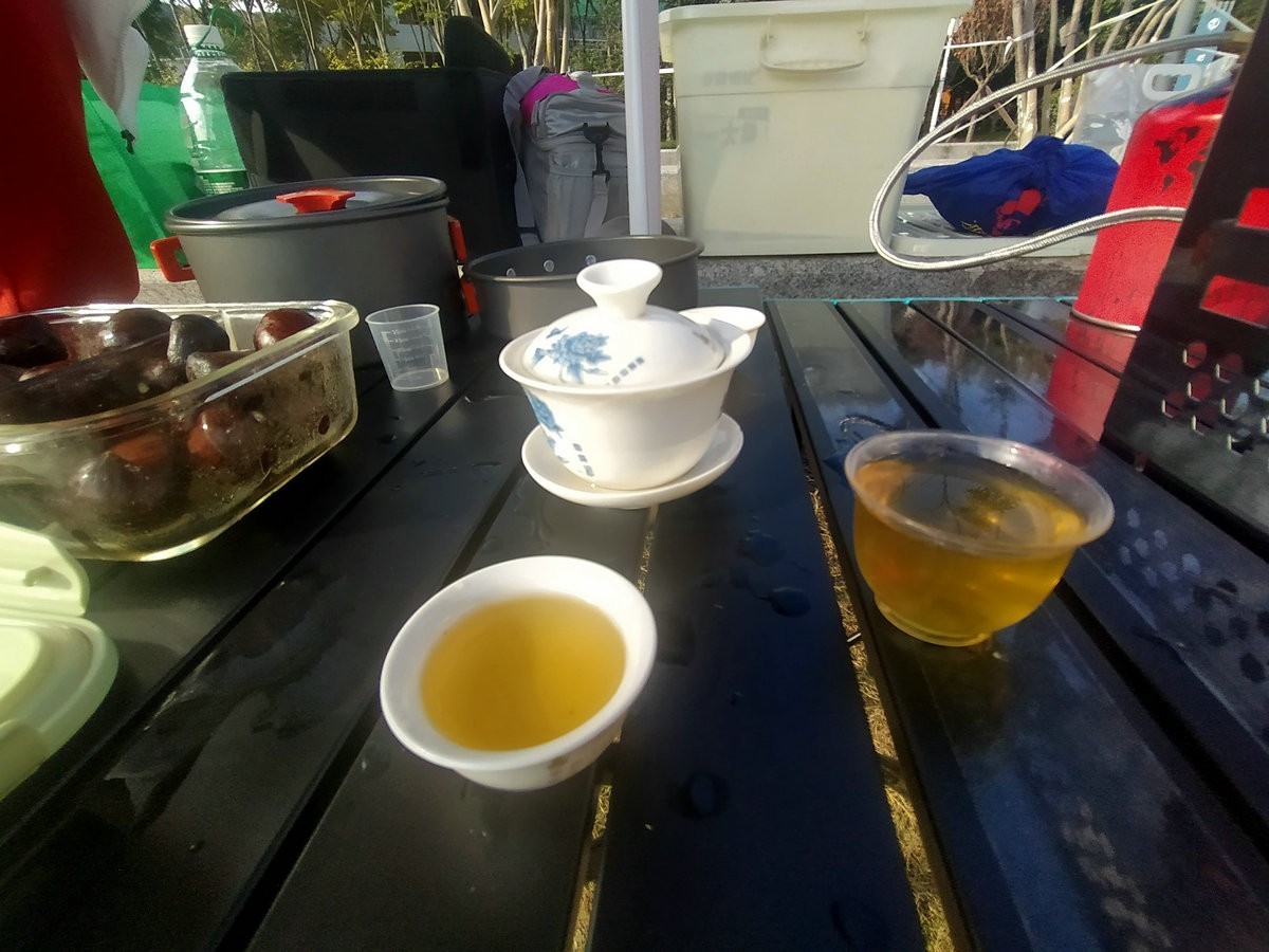 漫步星城 走街串巷（306）水光潋滟晴方好  湖边饮茶赏晚霞