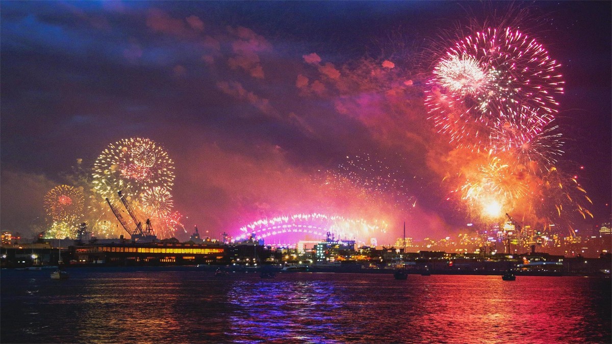 澳大利亚悉尼2019年新年焰火