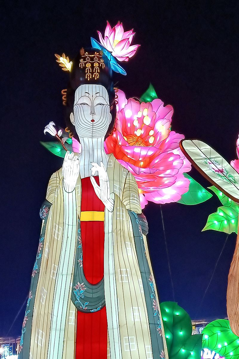 手机片——逛自贡灯会（唐风宋韵）