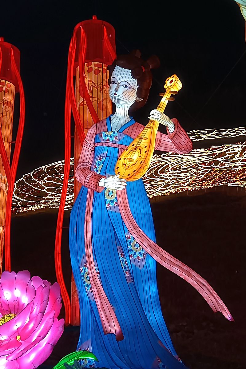 手机片——逛自贡灯会（唐风宋韵）