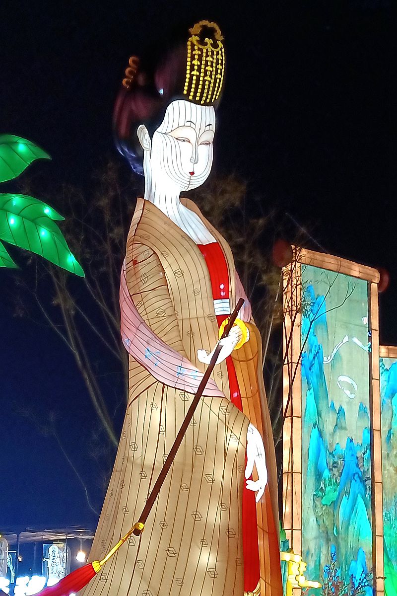 手机片——逛自贡灯会（唐风宋韵）