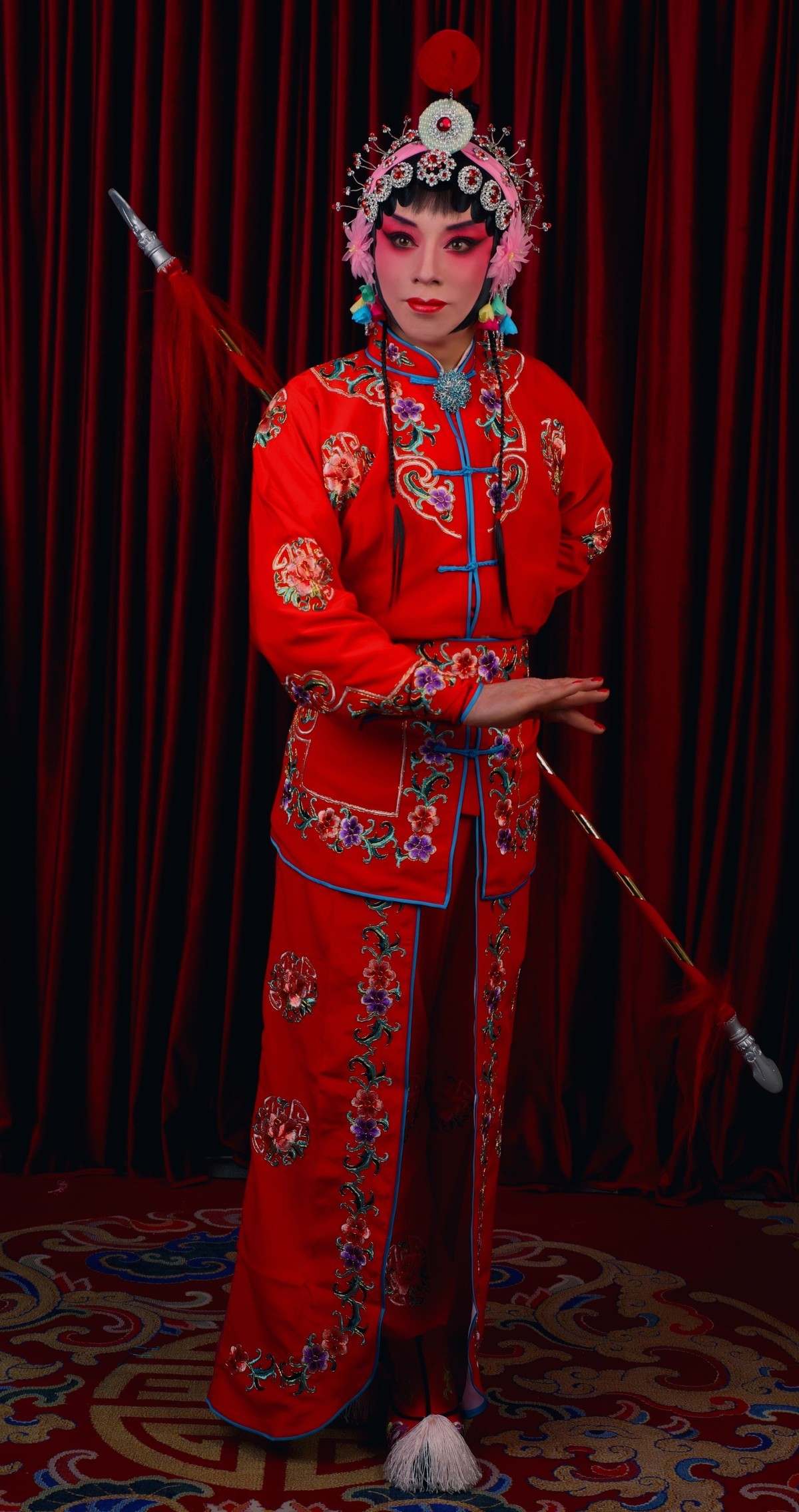 我的京剧照 旦角 穆桂英挂帅 杨金花 戏曲人物 武旦刀马旦43
