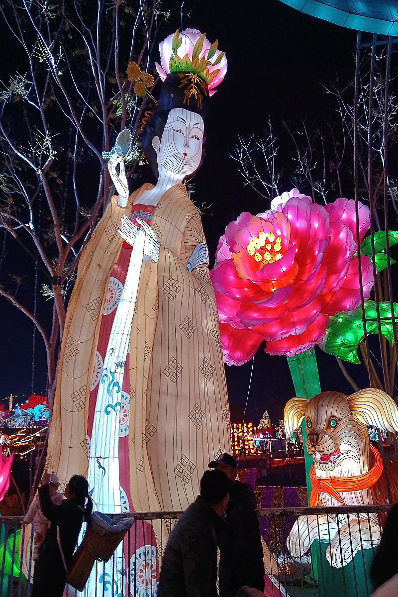 手机片——逛自贡灯会（唐风宋韵）