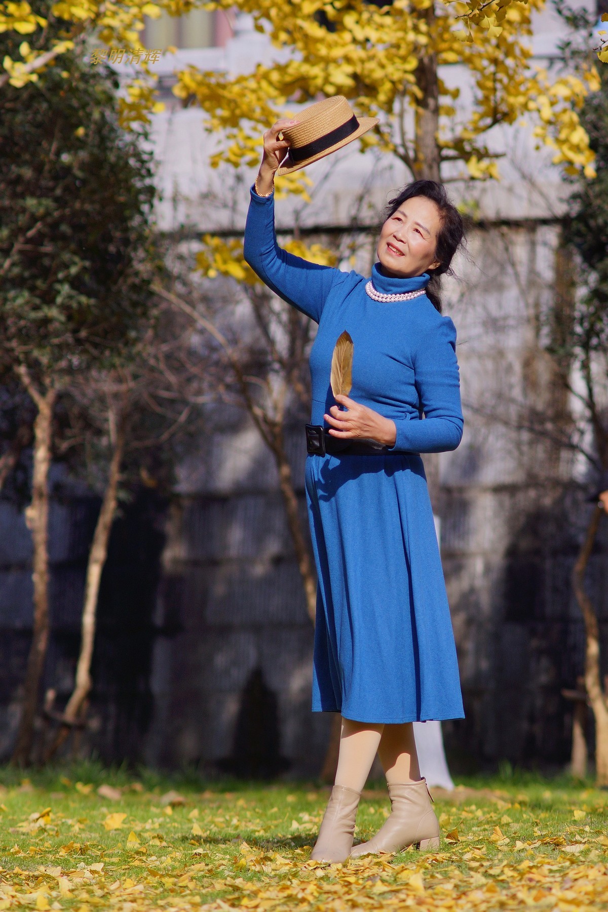 公园秋色—丽丽