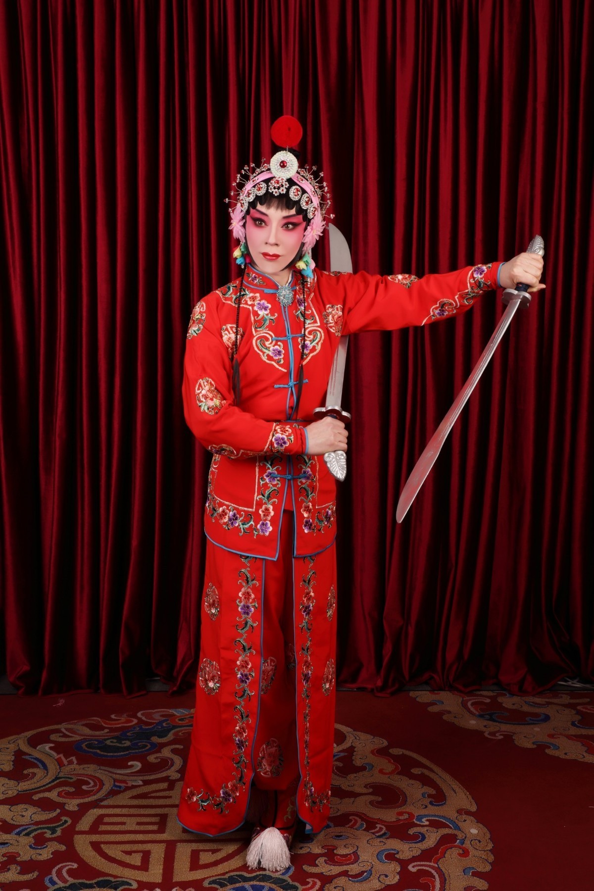 我的京剧照 旦角 穆桂英挂帅 杨金花 戏曲人物 武旦刀马旦43