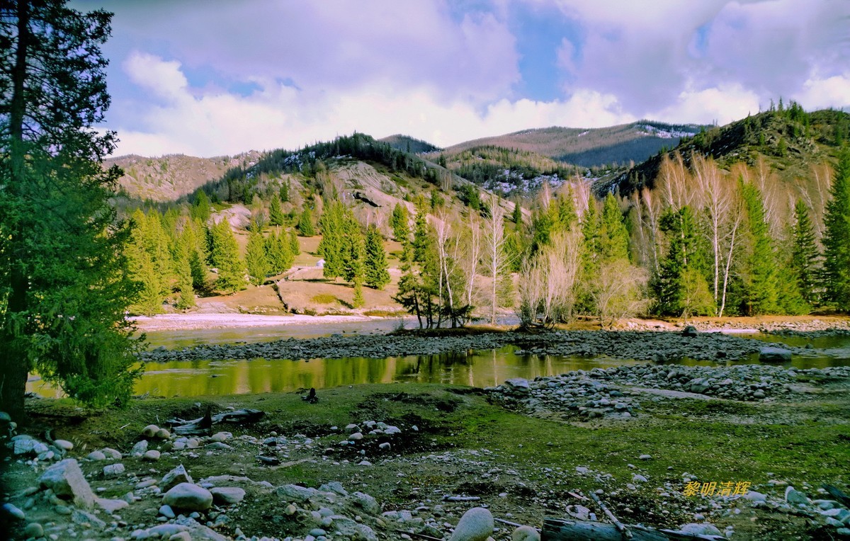 早春北疆之旅（16）：可可托海大峡谷—11