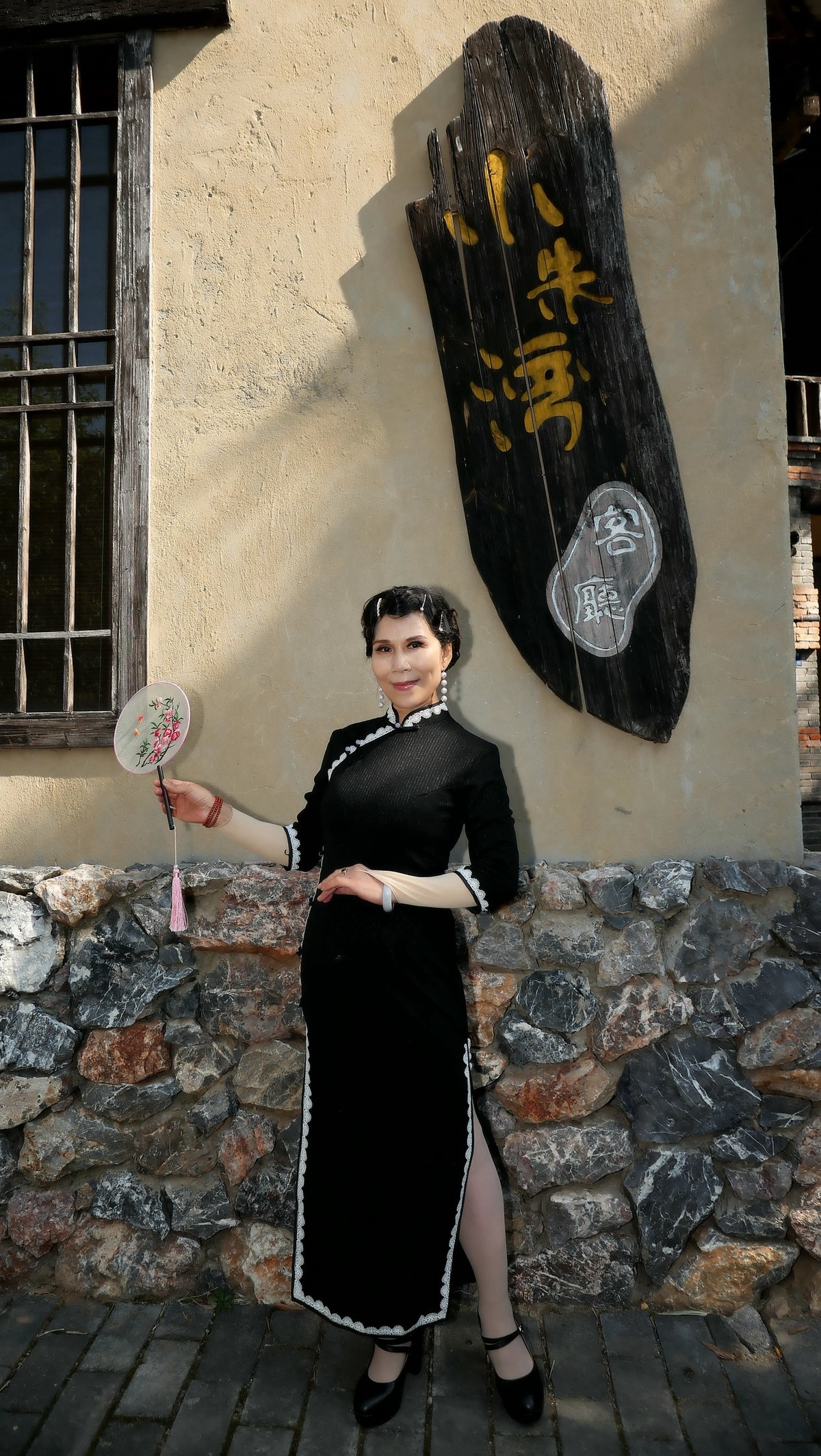 小朱湾的美女！