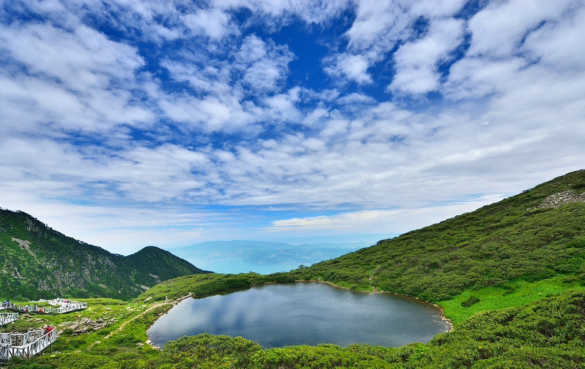 大理苍山世界地质公园洗马潭