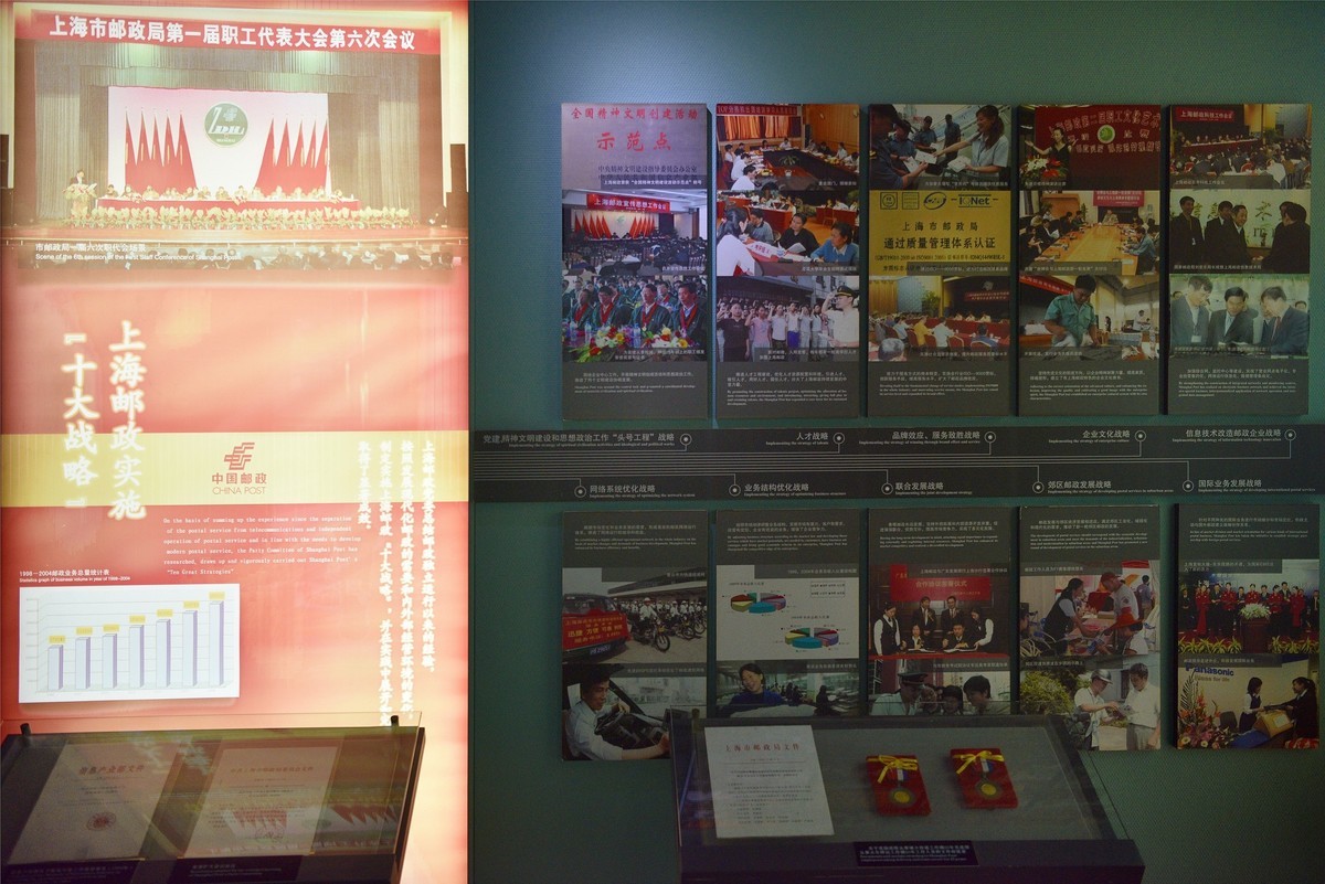 上海邮政博物馆，参观实拍组照-2
