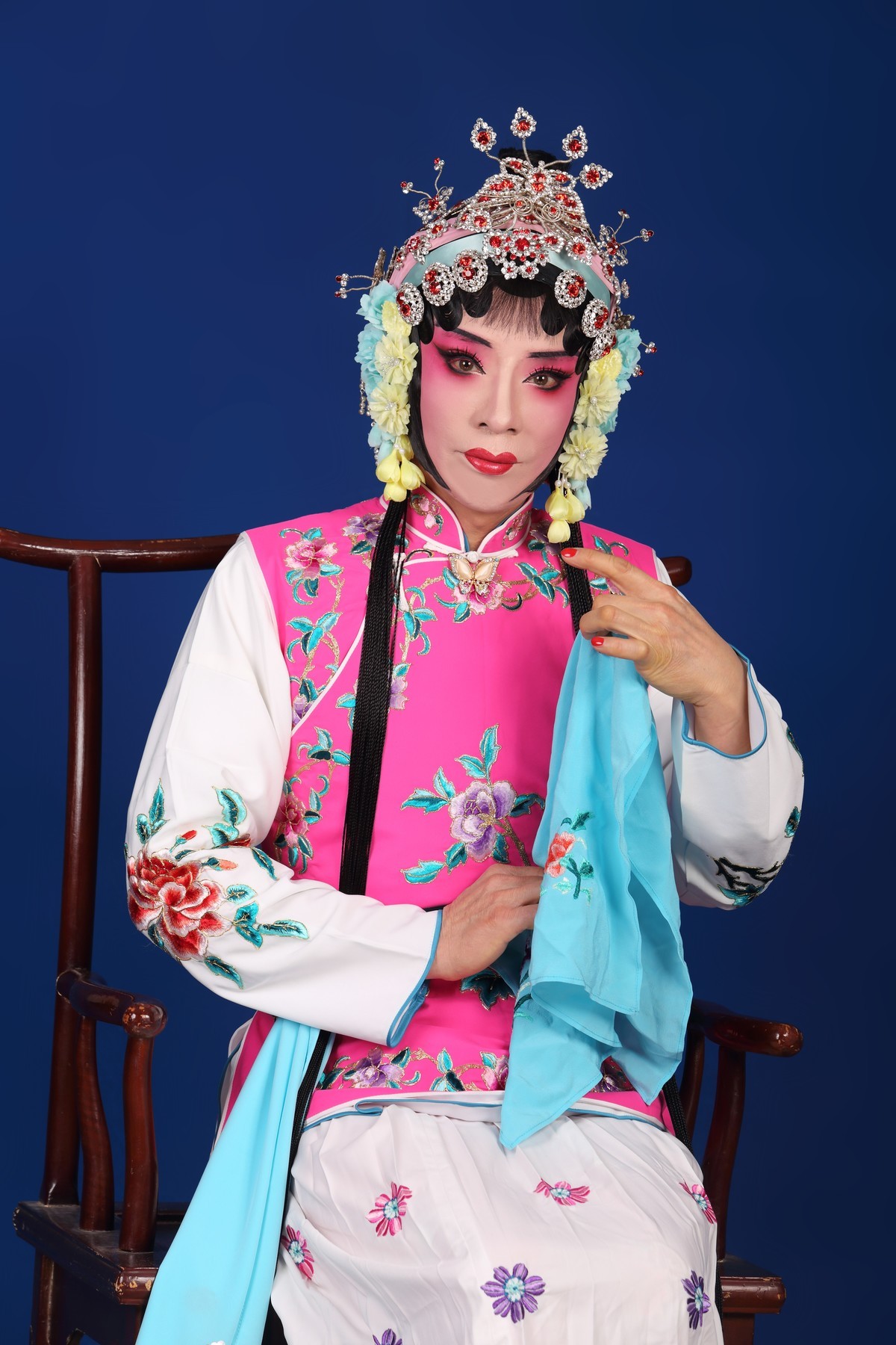 京剧卖水 花旦梅英  我的京剧照  戏曲人物  荀派花旦566