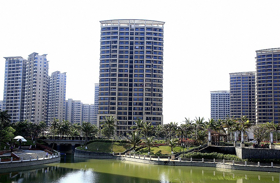 《不老松：忆海南游记》21.02.14海景楼上观长島兰湾小区美景！