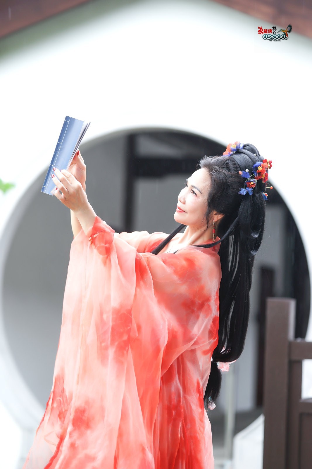 【古风红衣美女】---雯雯