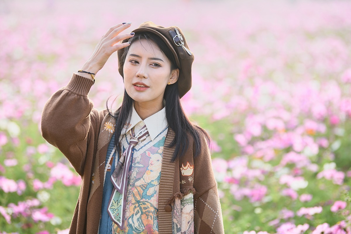 格桑花海俏佳丽