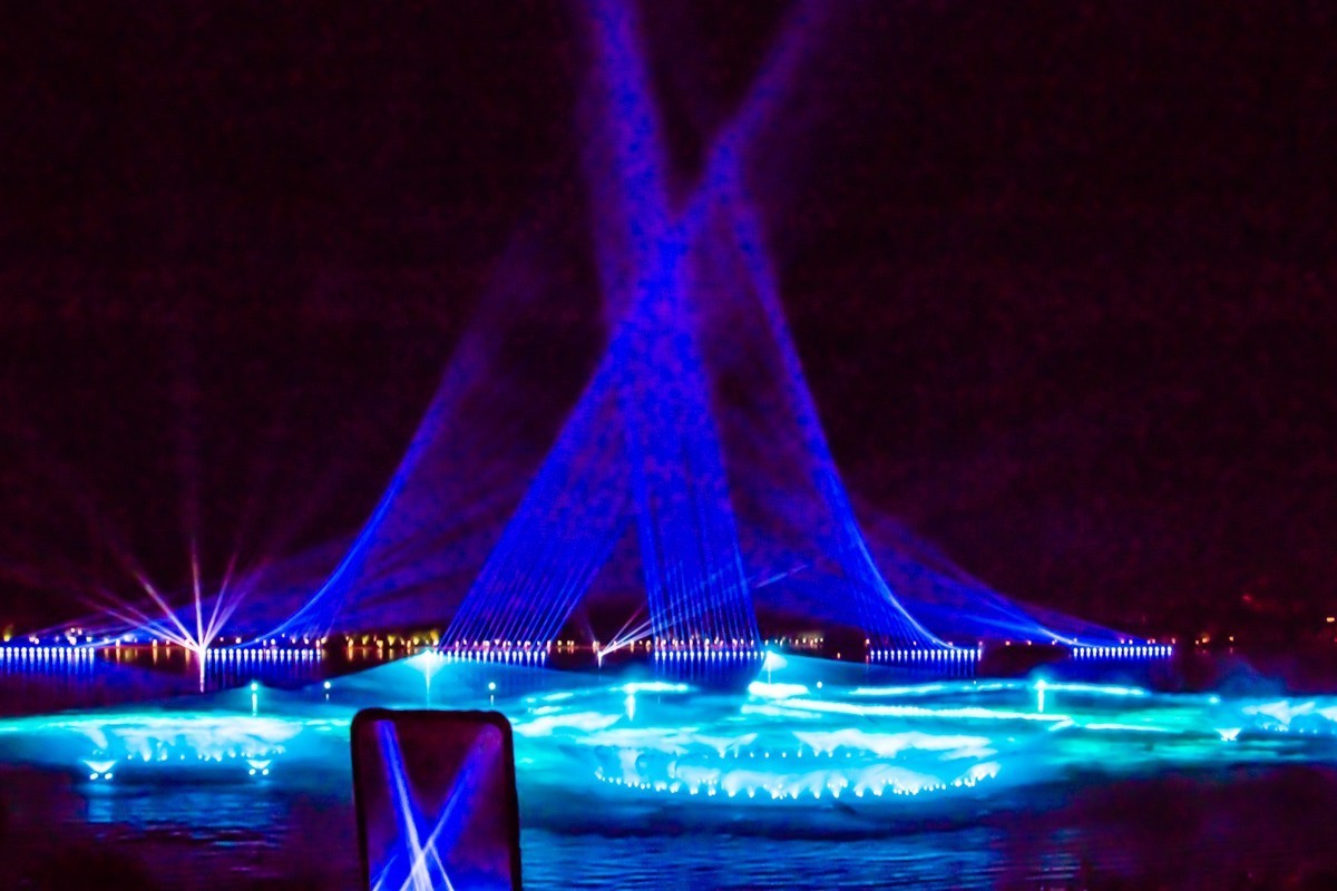 【镜头里】第1268号：唐山南湖·开滦旅游景区之光影水舞秀（三）