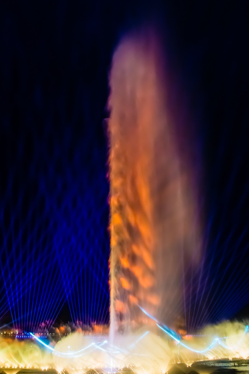 【镜头里】第1268号：唐山南湖·开滦旅游景区之光影水舞秀（三）