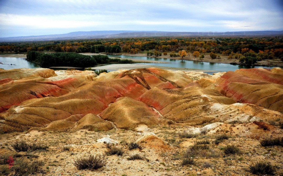 新疆最美雅丹地貌|五彩滩       周鸣天