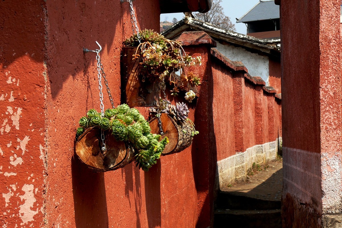 姊妹节逛迤沙拉村