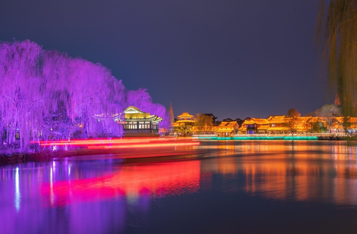 夜游台儿庄古城