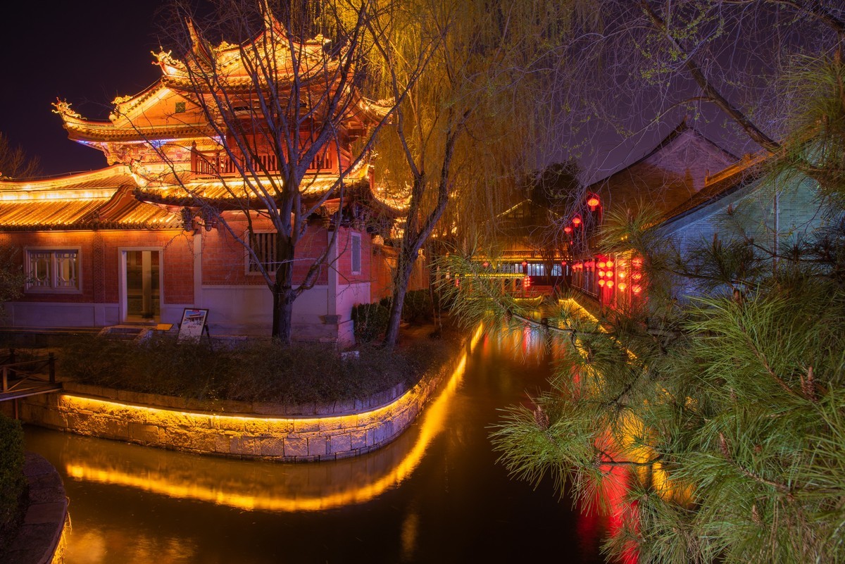 夜游台儿庄古城