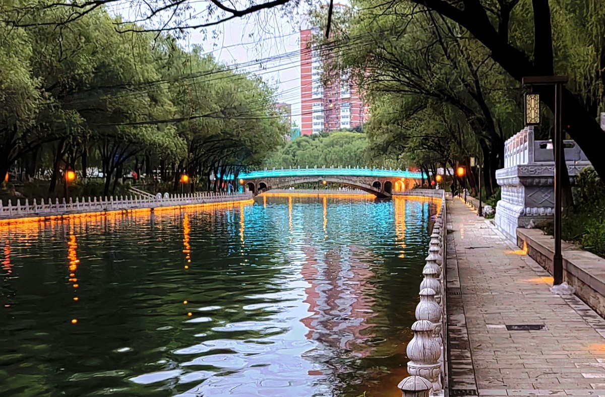 暮色南长河.....