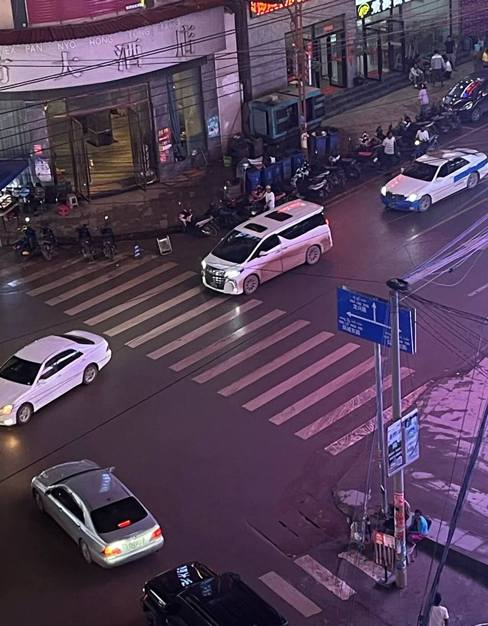 不一样的异国风情|佤邦孟波盛世娱乐大酒店观光台的美丽风景