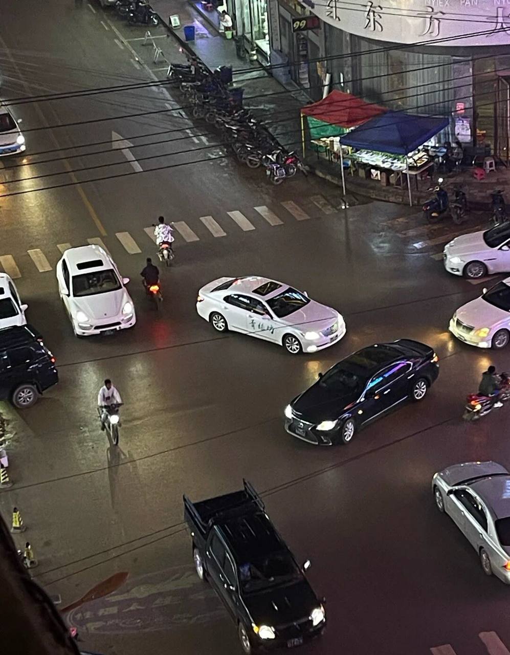 不一样的异国风情|佤邦孟波盛世娱乐大酒店观光台的美丽风景