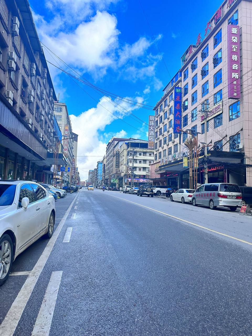 不一样的异国风情|佤邦孟波盛世娱乐大酒店观光台的美丽风景