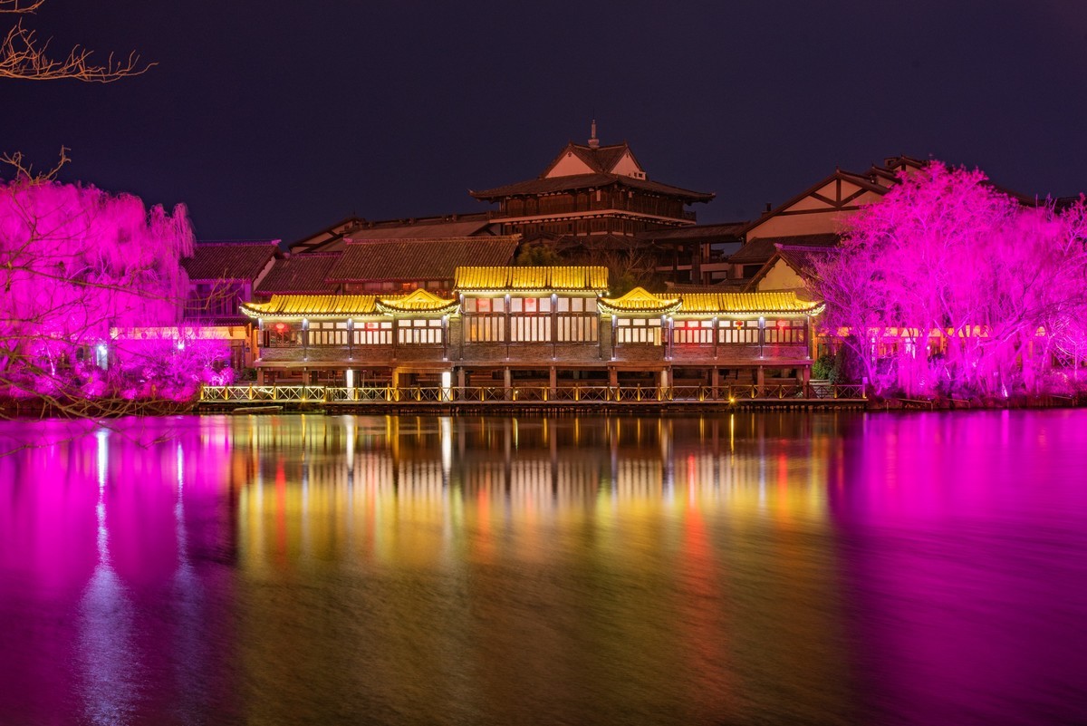 夜游台儿庄古城