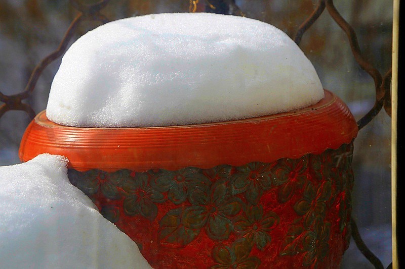 《不老松：纪实摄影》2024.2.22大雪后的第三天拍！对面楼遗雪景！