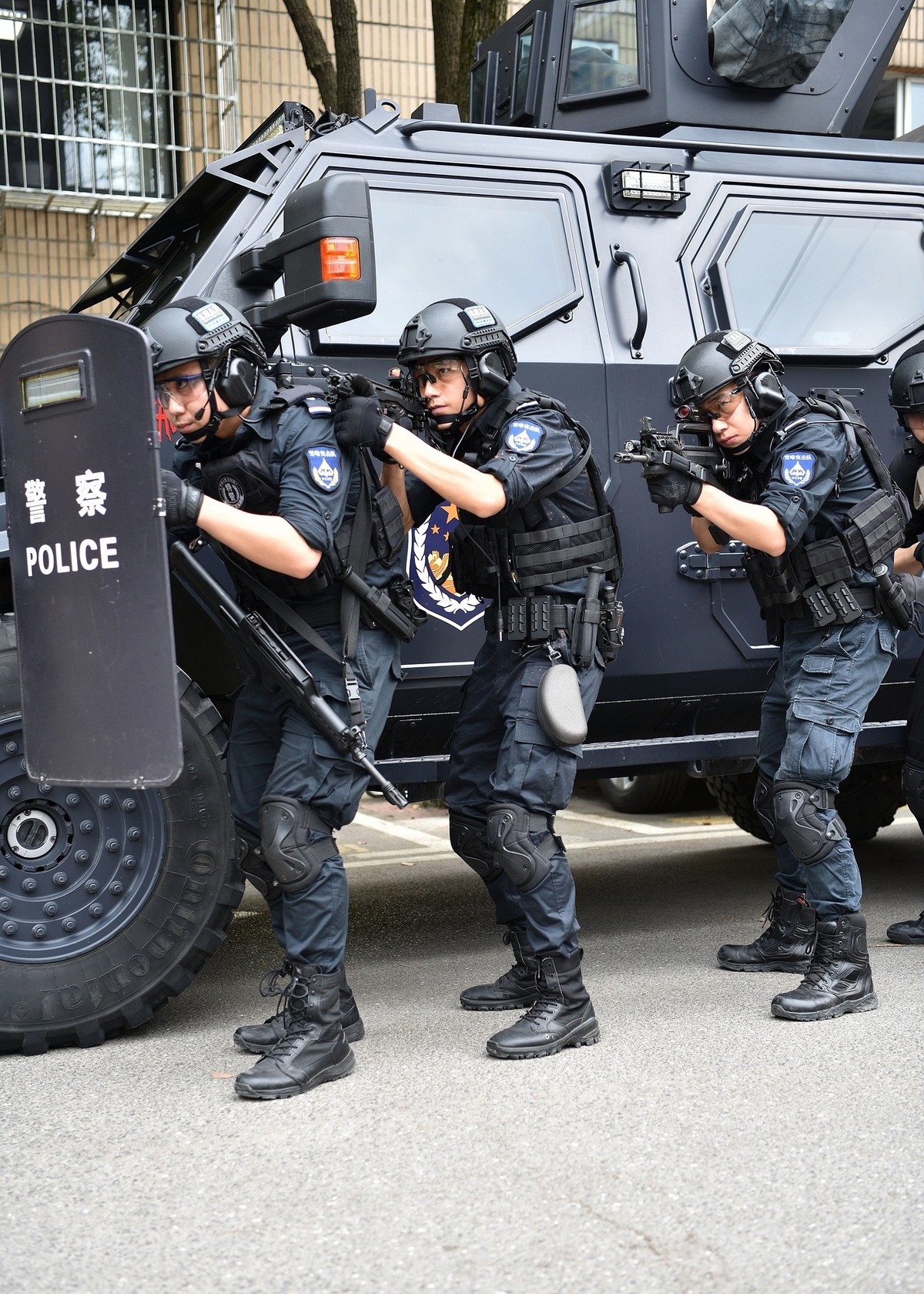 公安特警  英姿风采