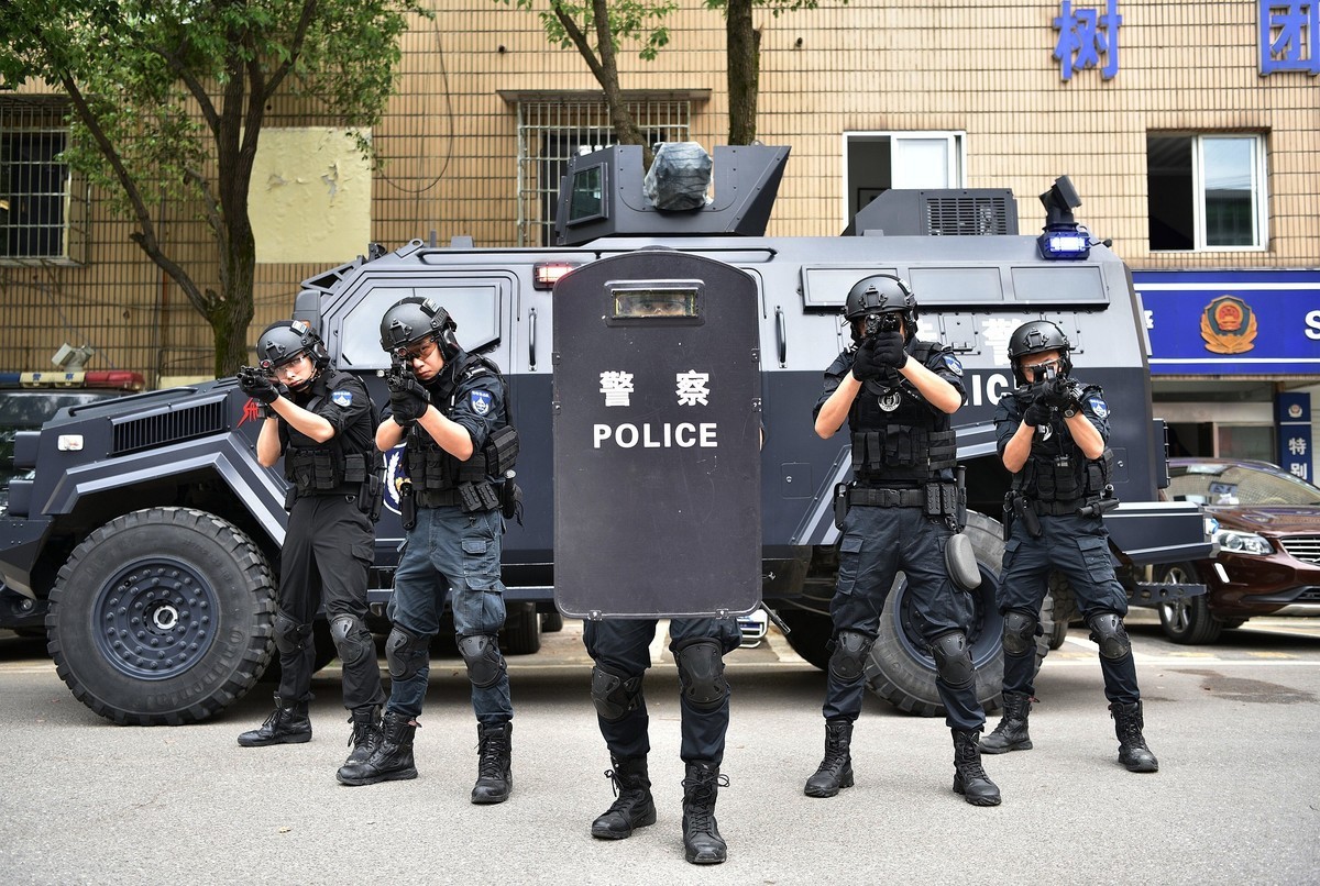 公安特警  英姿风采