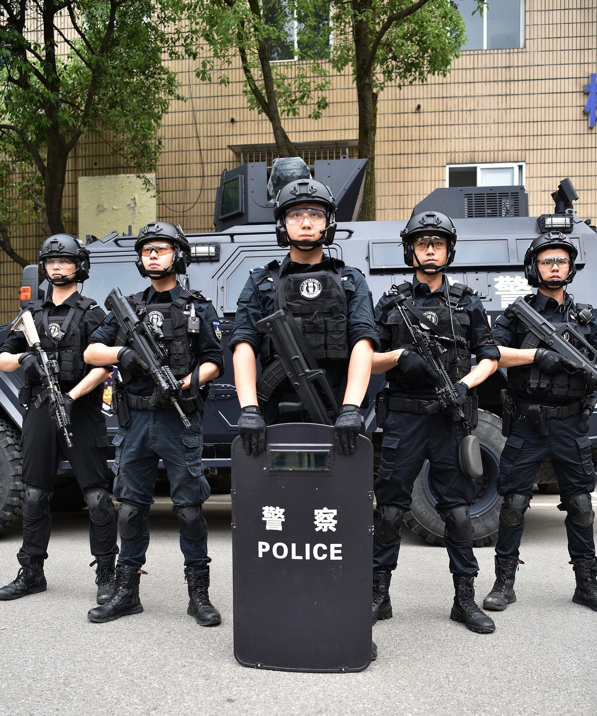 公安特警  英姿风采