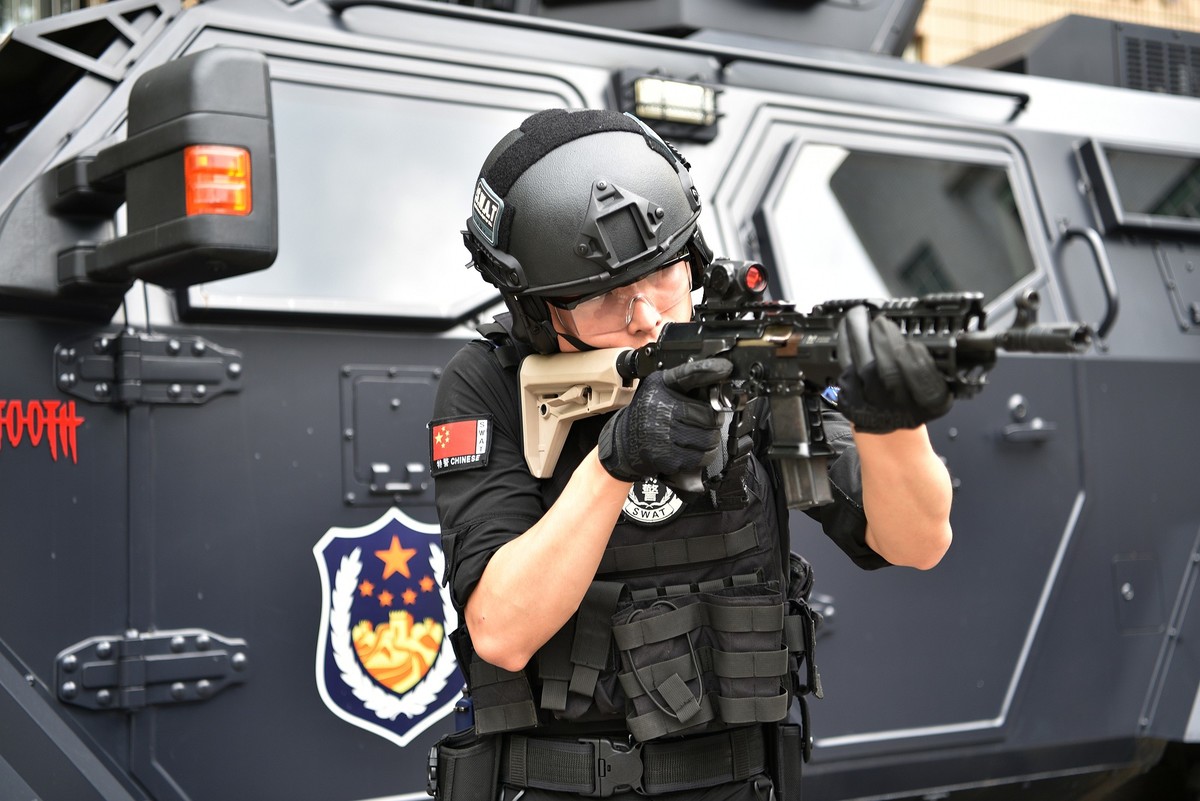 公安特警  英姿风采