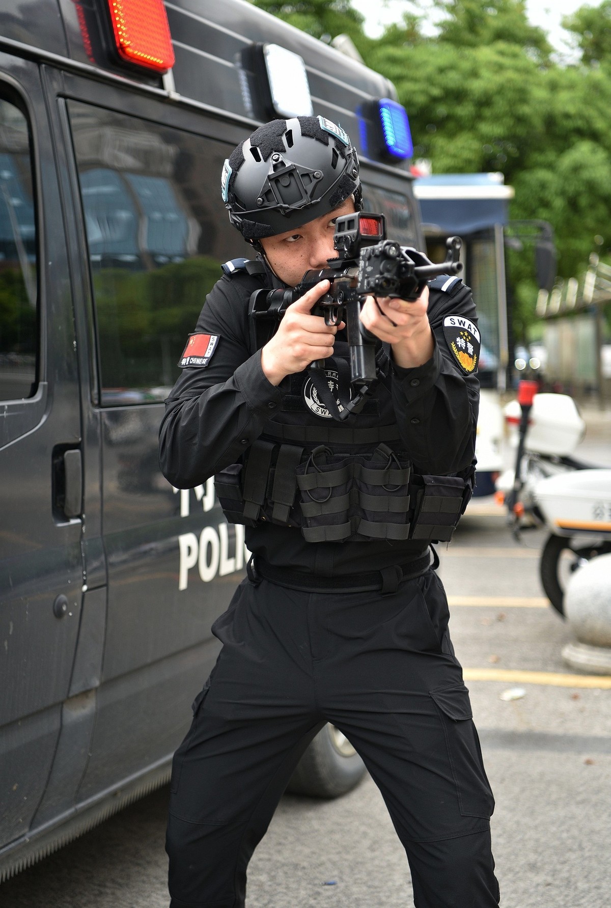 公安特警  英姿风采