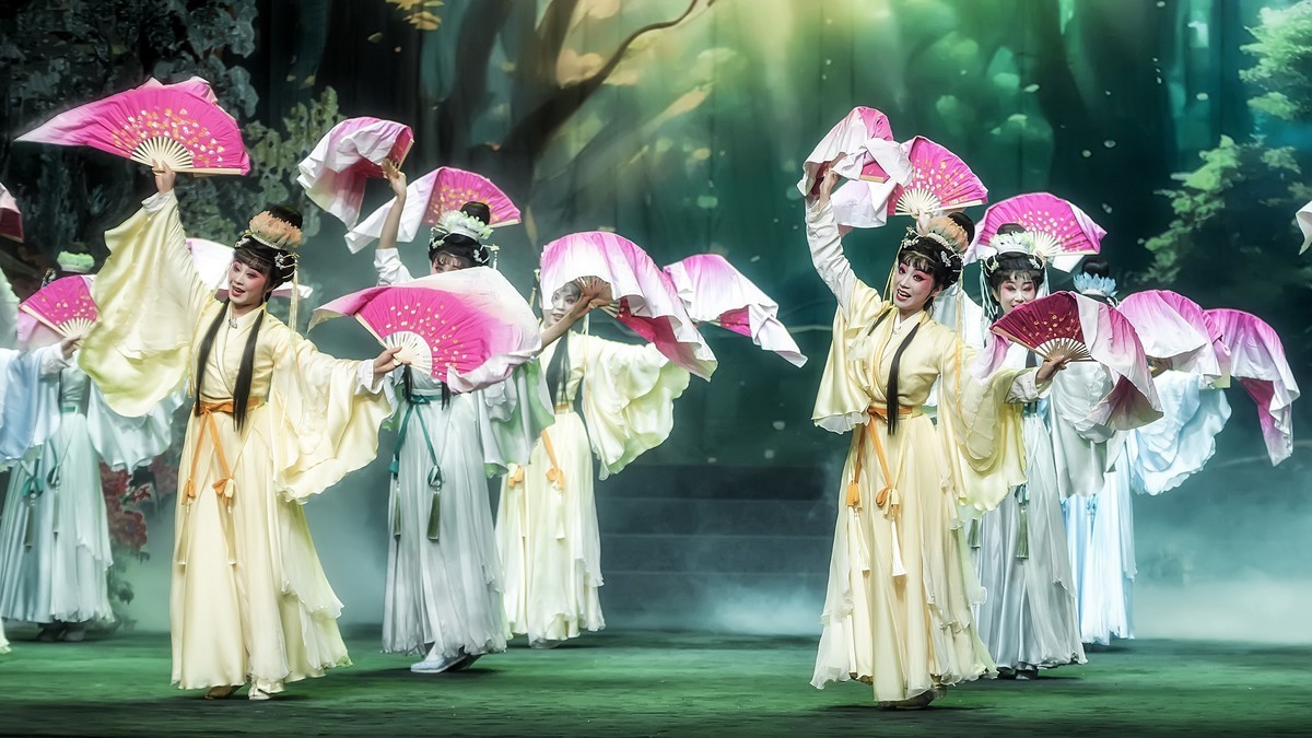 舞台摄影：神话川剧《芙蓉花仙》（浇  花）