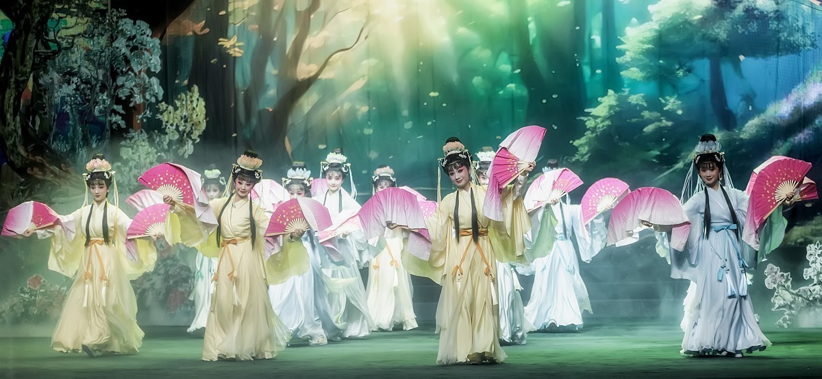 舞台摄影：神话川剧《芙蓉花仙》（浇  花）