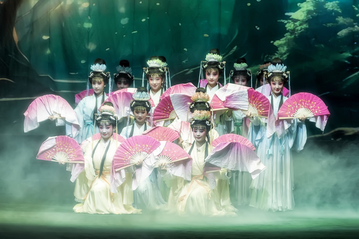 舞台摄影：神话川剧《芙蓉花仙》（浇  花）