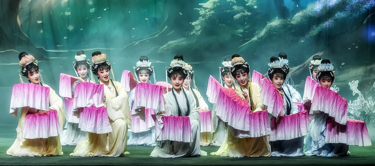 舞台摄影：神话川剧《芙蓉花仙》（浇  花）