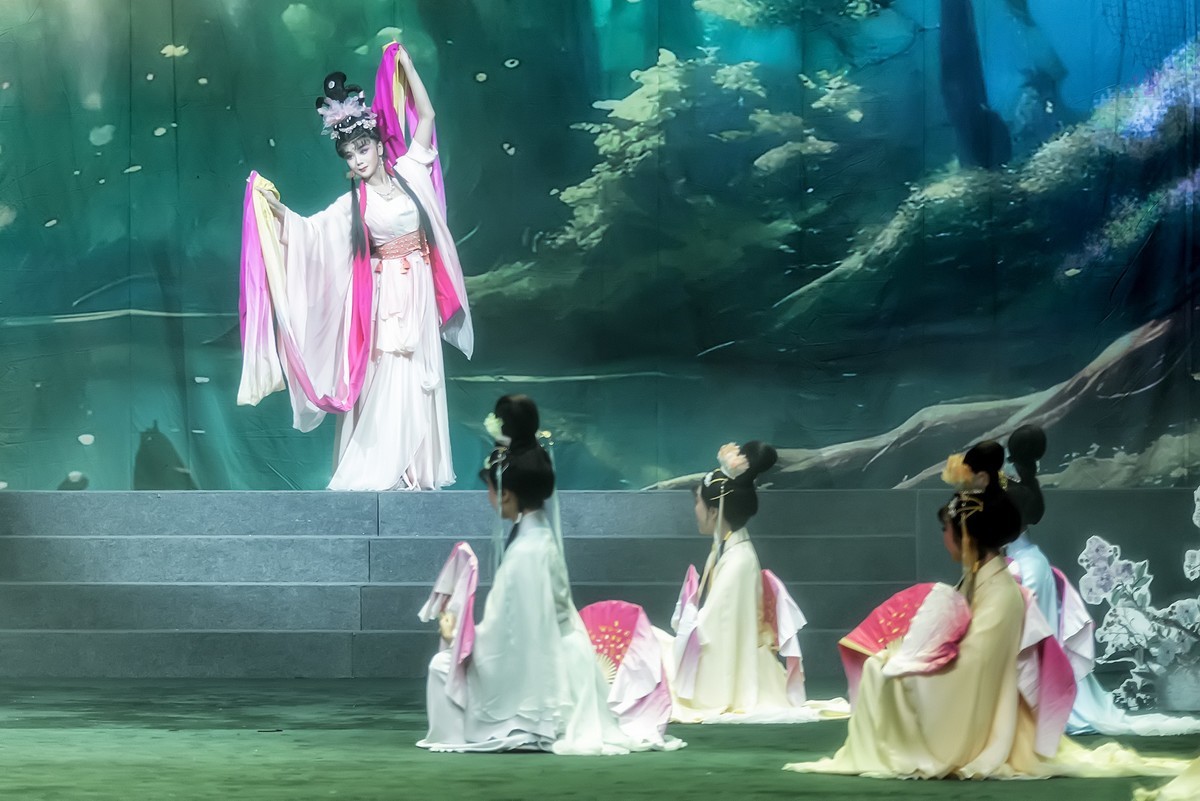 舞台摄影：神话川剧《芙蓉花仙》（浇  花）