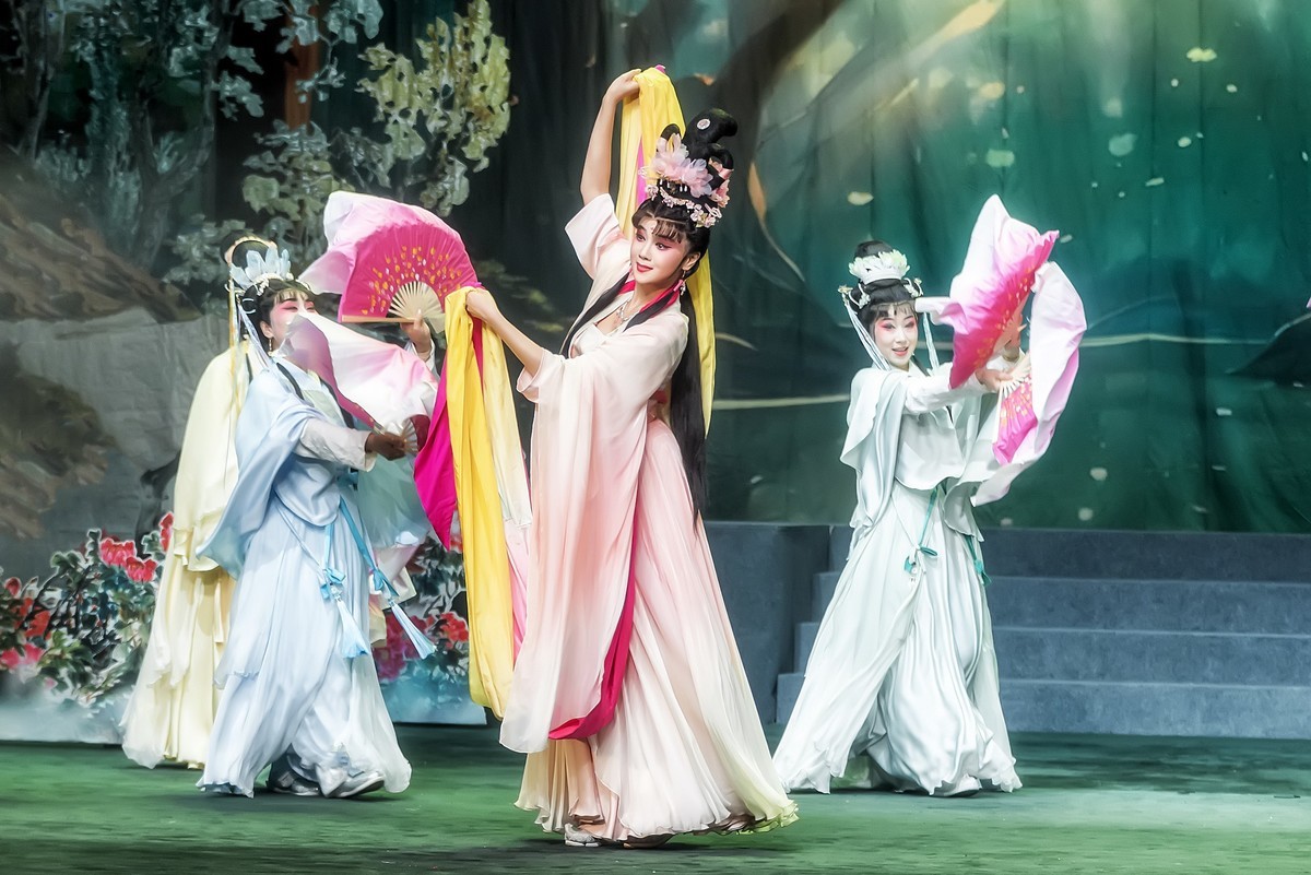 舞台摄影：神话川剧《芙蓉花仙》（浇  花）